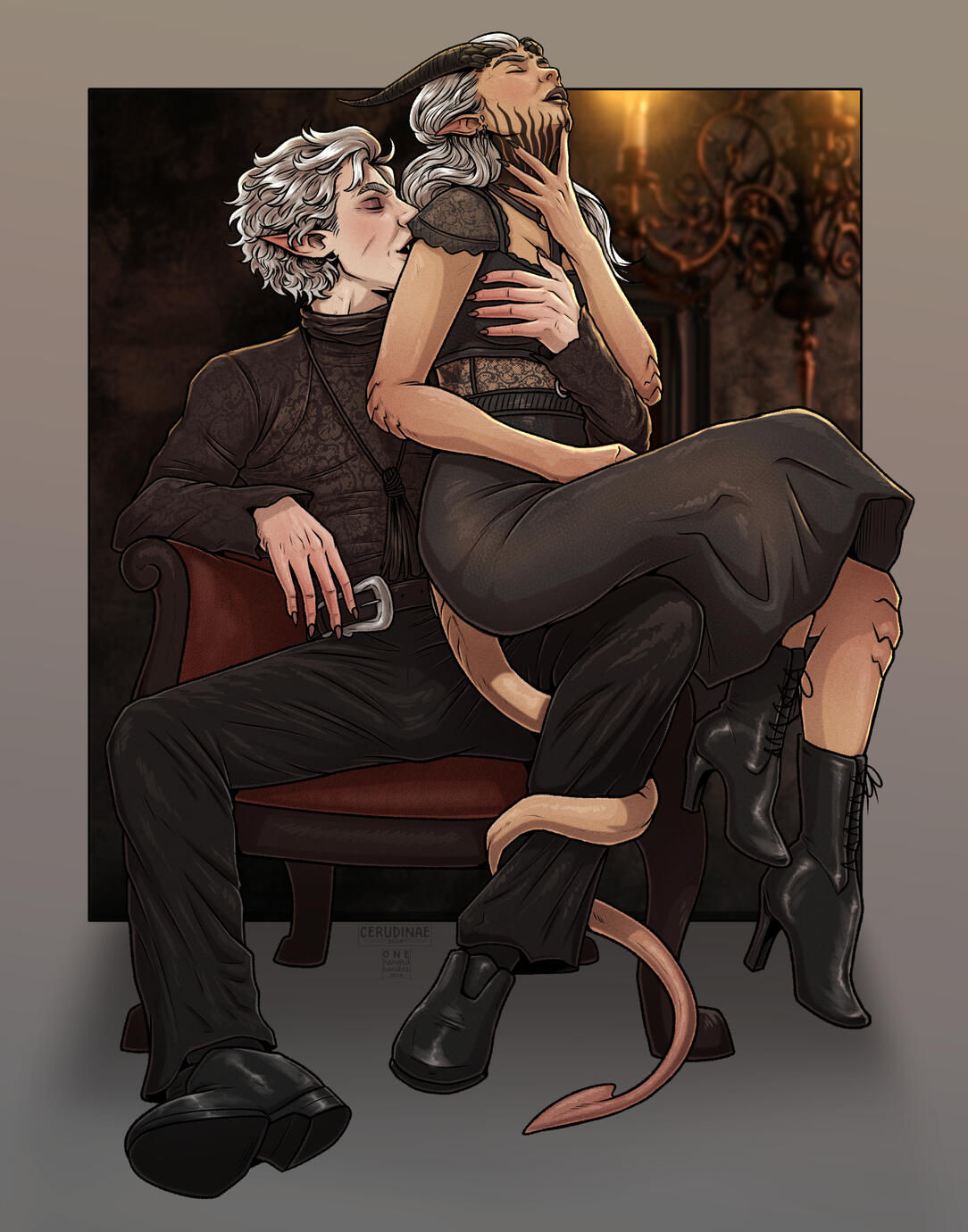 full body + additional character